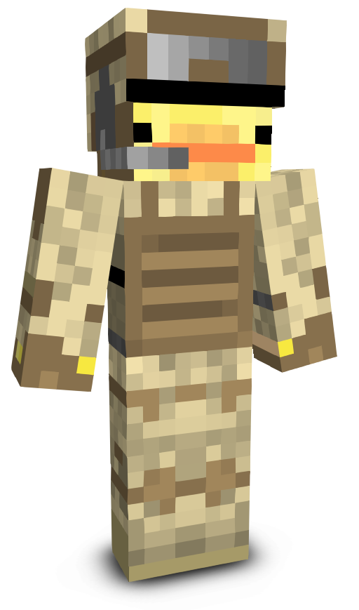 Military_duck's skin