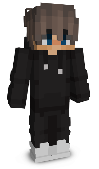 Aven3k's Minecraft skin, seen from the front