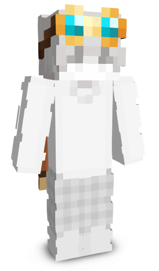 xWarn's Minecraft skin, seen from the front
